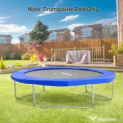 Outsunny Husa Protectie Trambulina – Ø305 cm, Albastru