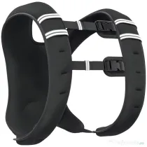 Soozier Vestă cu Greutate Respirabilă de 5 kg cu Buzunar de Depozitare și Bretele de Umăr, Vestă cu Greutate, 40x35 cm, Negru