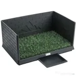 PawHut Toaletă pentru câini cu tavă detașabilă, 75 x 51 x 36,5 cm