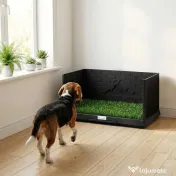 PawHut Toaletă pentru câini cu tavă detașabilă, 75 x 51 x 36,5 cm 