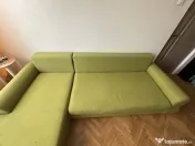 Colțar extensibil 300 × 180 cm – verde 