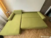 Colțar extensibil 300 × 180 cm – verde 