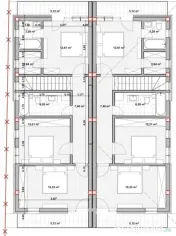 DUPLEX 4 CAM, SU 120 MP, 2 BALCOANE IN DEZMIR 