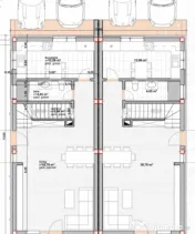 DUPLEX 4 CAM, SU 120 MP, 2 BALCOANE IN DEZMIR 