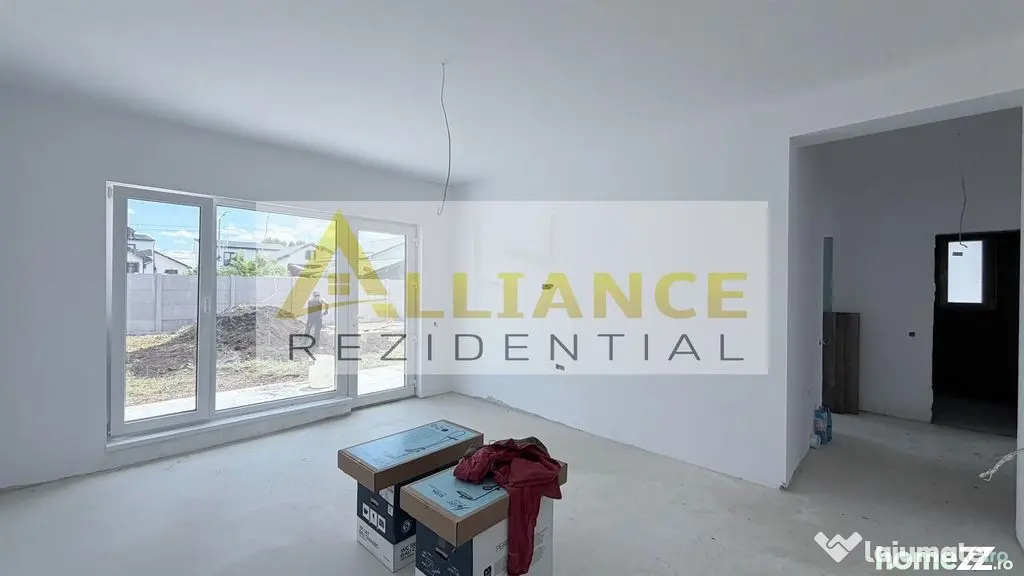 Casa individuala- 4 camere - 2 bai - 450 metri teren