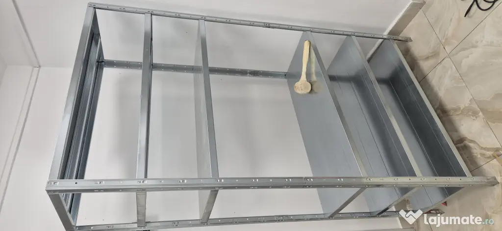 Raft metalic 7 polite , 200x100x40 , 7 bucati