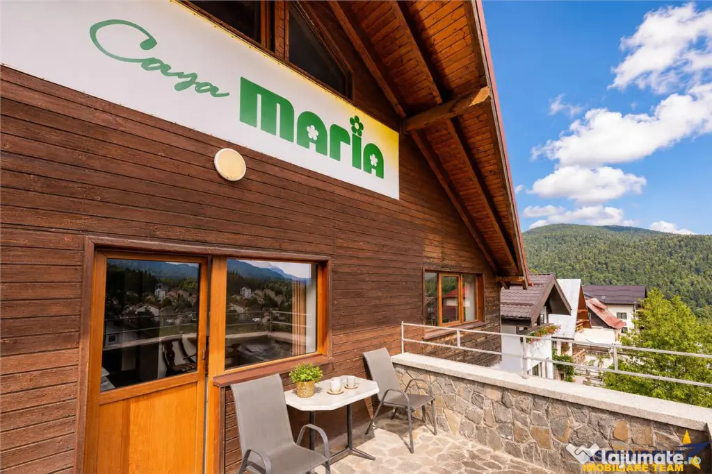 Pensiunea Casa Maria Busteni,afacere HoReCa,restaurant clasi