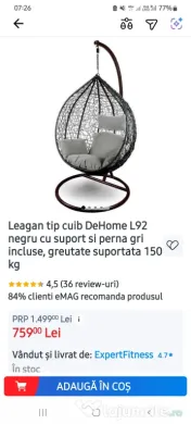 Scaun/Fotoliu/Leagan cuib 