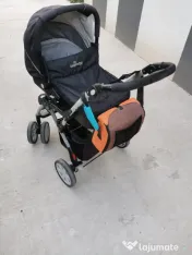 Cărucior copil ( landou + scoică auto) Baby Design 
