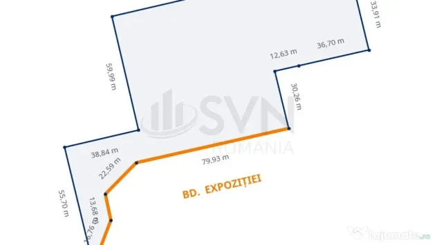 Teren 8919 mp cu front la Bd Expozitiei - zona Romexpo