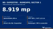 Teren 8919 mp cu front la Bd Expozitiei - zona Romexpo