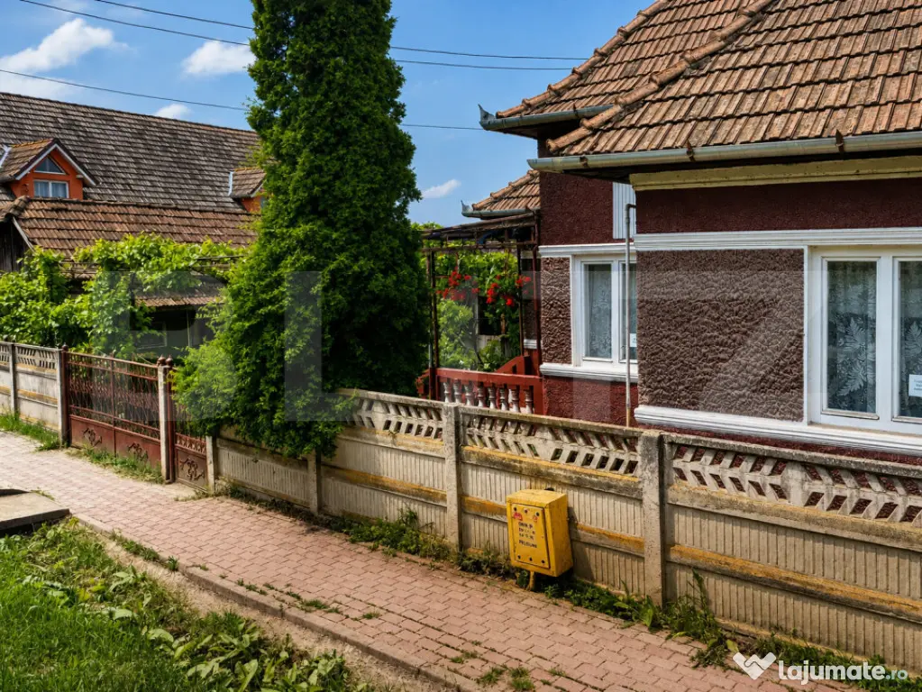 Casă tradițională cu teren de 950 mp și anexe, Zau de C?