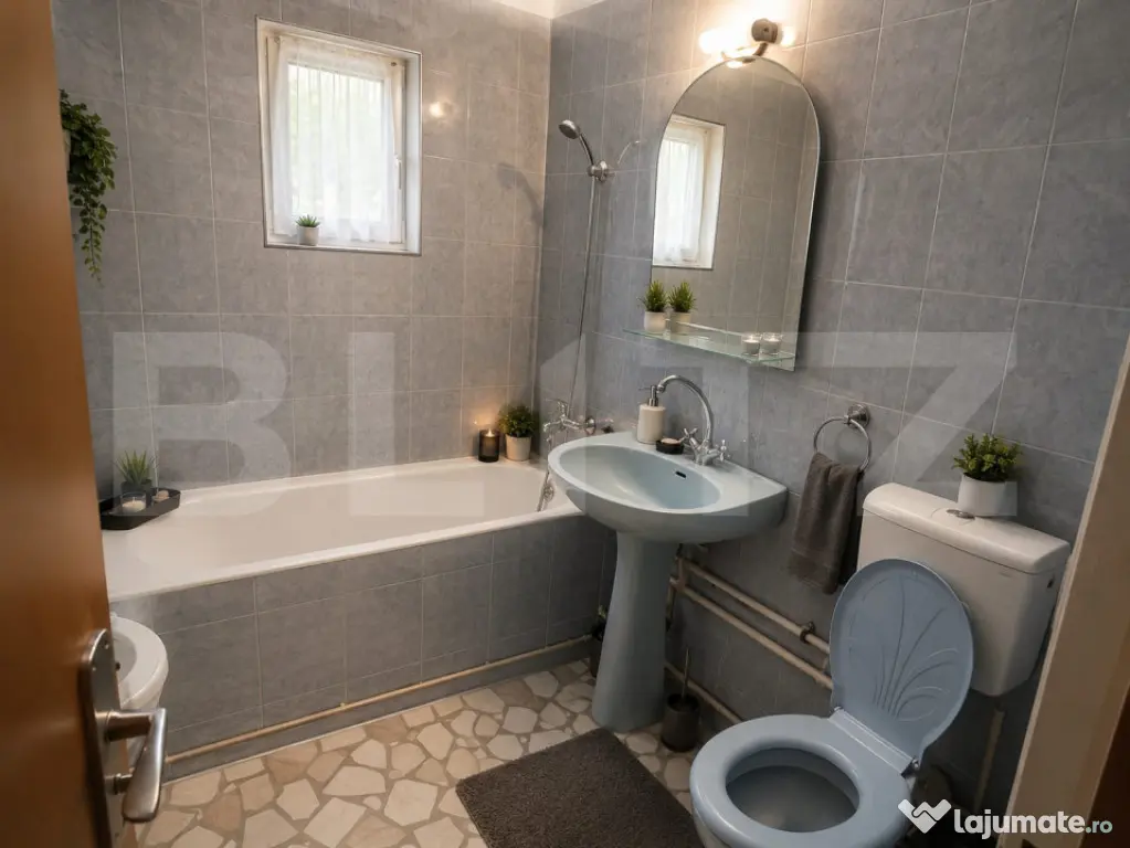 Apartament 3 camere deco, 68 mp utili+balcon, et.2, langa pa