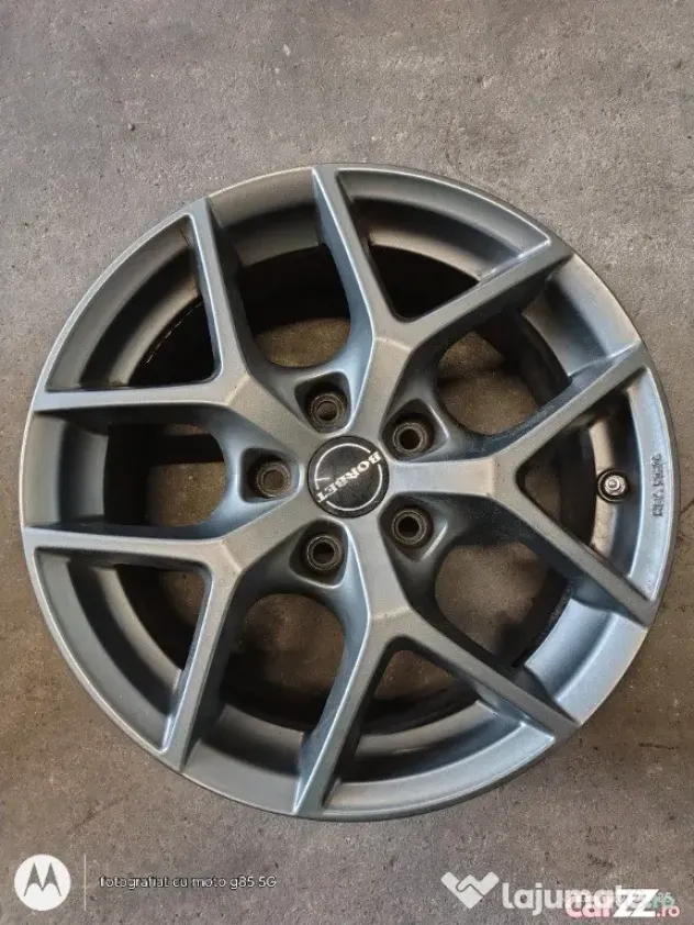 Jante aliaj 16 zoll marca Borbet, gama Vw, Seat, Audi, Skoda