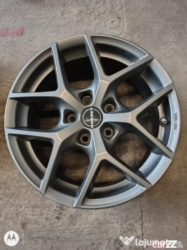 Jante aliaj 16 zoll marca Borbet, gama Vw, Seat, Audi, Skoda
