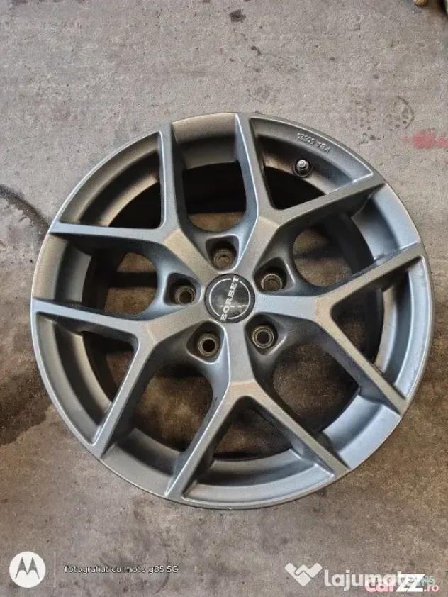Jante aliaj 16 zoll marca Borbet, gama Vw, Seat, Audi, Skoda