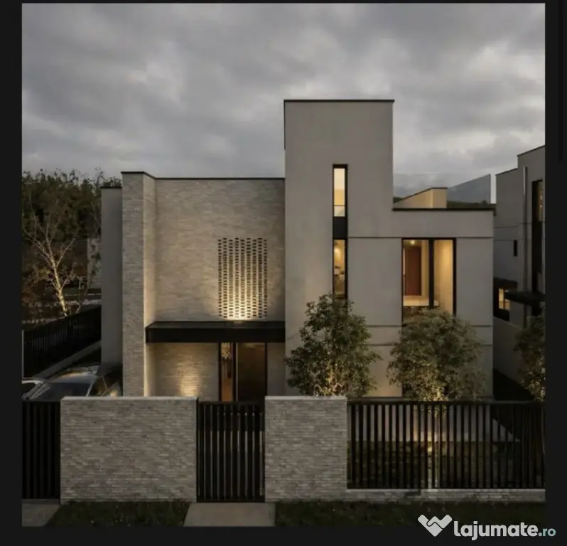 Casa individuala 5 camere 187 mp si teren 350 mp in Cluj zon
