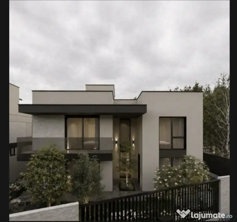 Casa individuala 5 camere 187 mp si teren 350 mp in Cluj zon