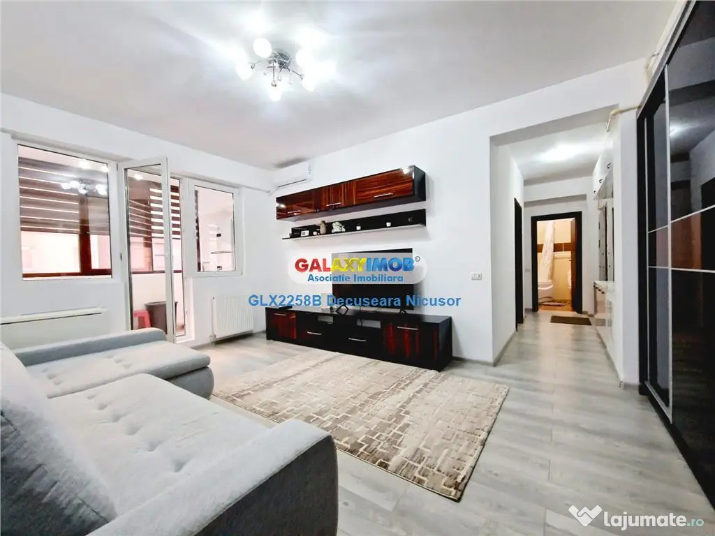Apartament 3 camere Militari Residence Mobilat 62 mp 89.900