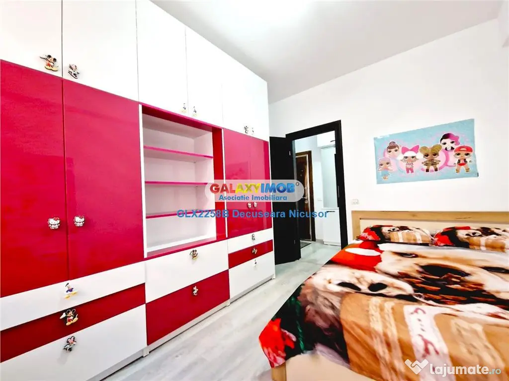 Apartament 3 camere Militari Residence Mobilat 62 mp 89.900