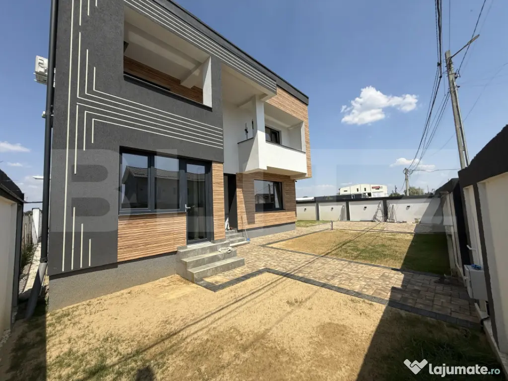 Casa P+1 cu piscina, 155 mpu si teren 490 mp, zona sudica