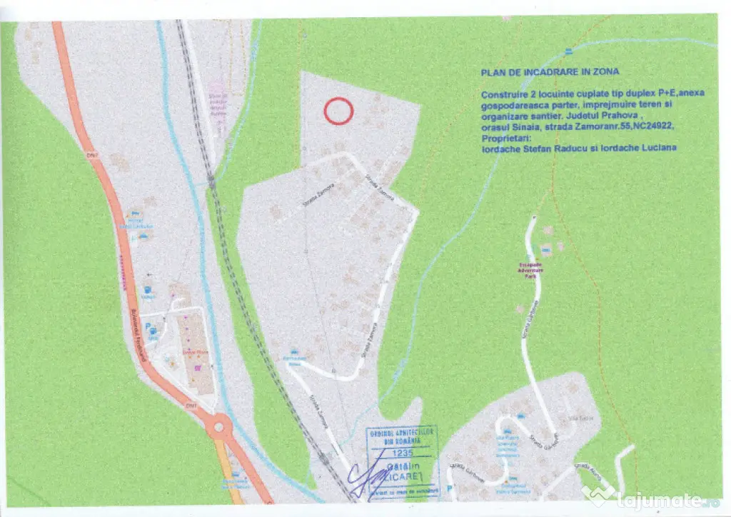 Nou! Investiție Sinaia-Cumpătu: Teren 1.724 mp cu Proiect