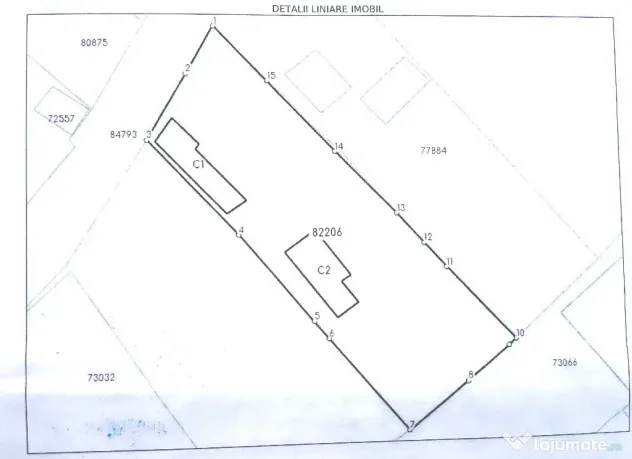 Casă in vanzare Vaslui teren 1100 mp 114 mp constructie 2 camere