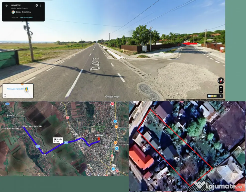 Casă in vanzare Vaslui teren 1100 mp 114 mp constructie 2 camere
