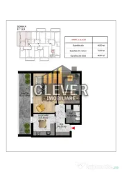2 Camere | 60,9 mp Total | Balcon 12,4 mp | Metrou Teclu