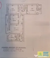 Tomis Nord, apartament 4 camere de vanzare, parter, gaze, mobilat 