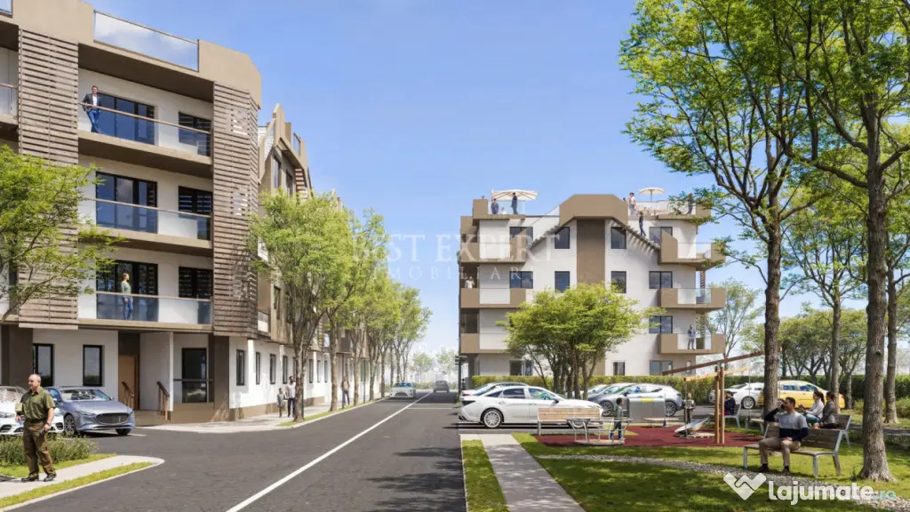Apartament 3 camere – Confort modern, compartimentare efic