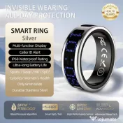 Inel Inteligent Smart Ring cu Monitorizare Avansata, Puls, Pasi, Somn Afisaj LED