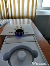 Inel Inteligent Smart Ring cu Monitorizare Avansata, Puls, Pasi, Somn Afisaj LED