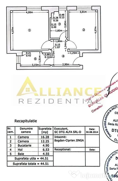 APARTAMENT 2 CAMERE CAMPUS SCOLAR IN APROPIERE METROU 16 MIN