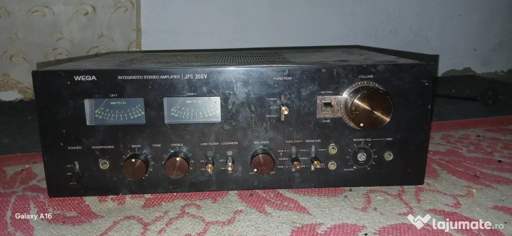 Amplificator Vintage Wega JPS 350V - Made in Japan
