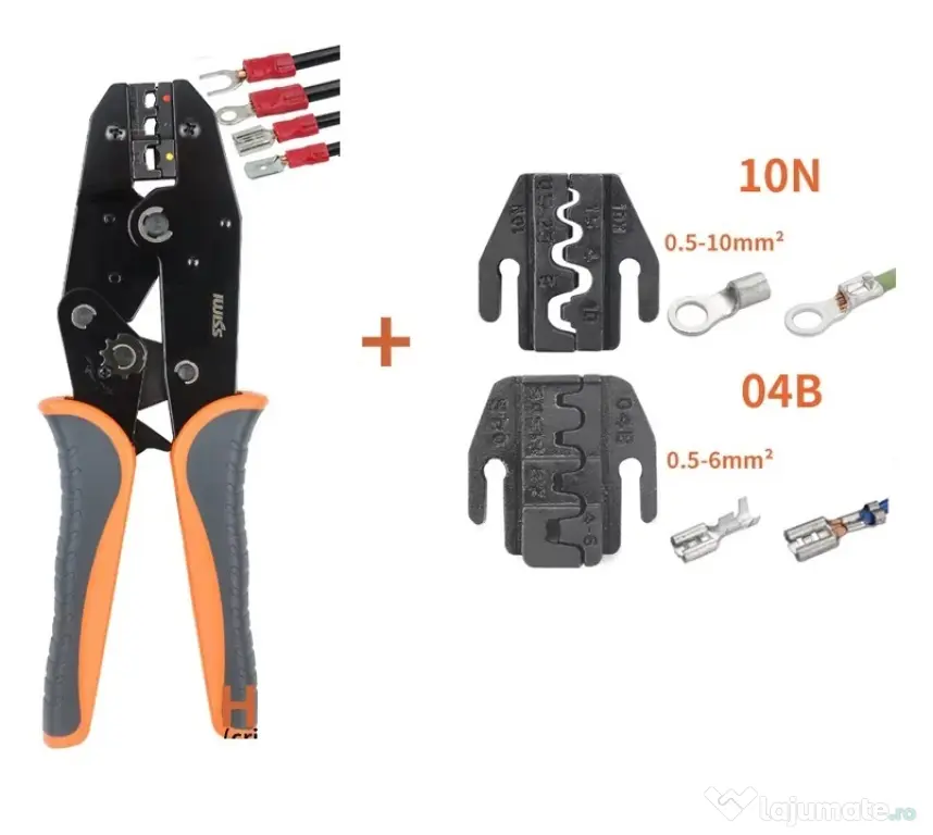 Cleste sertizat multifunctional 3 tipuri de falci matrite