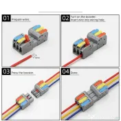 Conectori tip Wago cleme rapide conector splitter