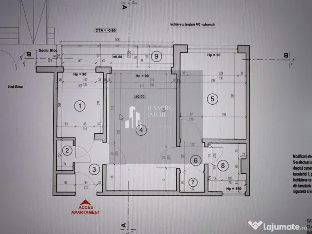 Apartament 2 camere, Liviu Rebreanu/ParkLake Mall, mobilat