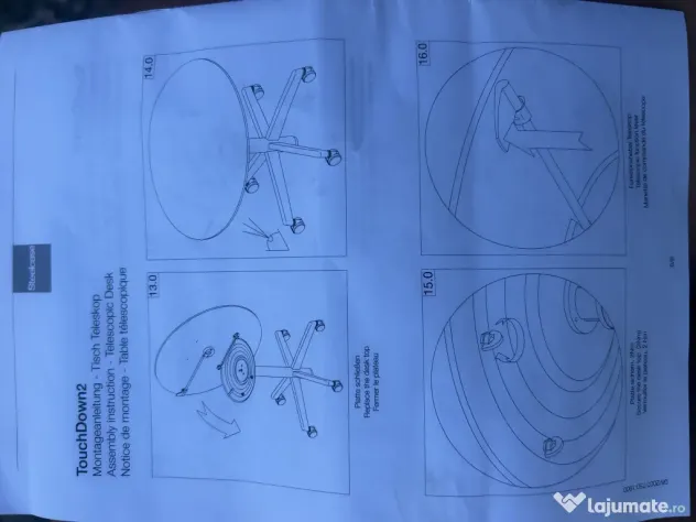 Mese din lemn și metal noi