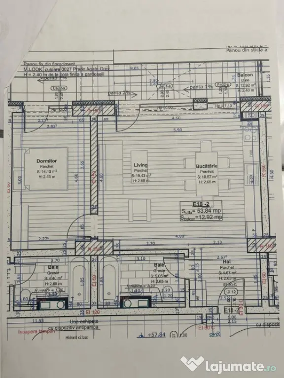 Apartament 2 camere 54mp + PARCARE | Marasti | Cluj