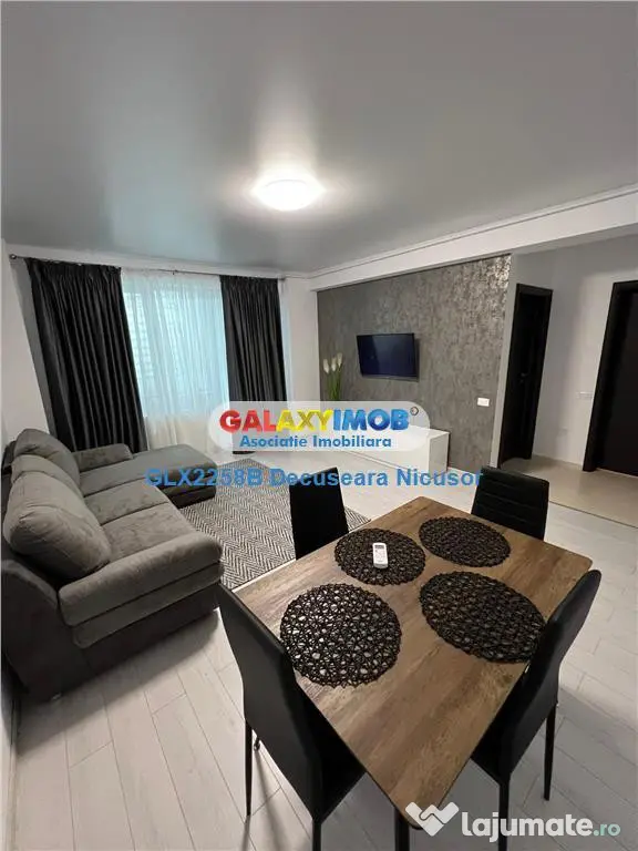 Apartament 2 camere Militari Residence mobilat utilat 74.90