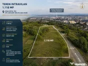 Teren intravilan 1.118 mp cu panoramă superbă asupra oraș
