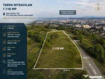 Teren intravilan 1.118 mp cu panoramă superbă asupra oraș