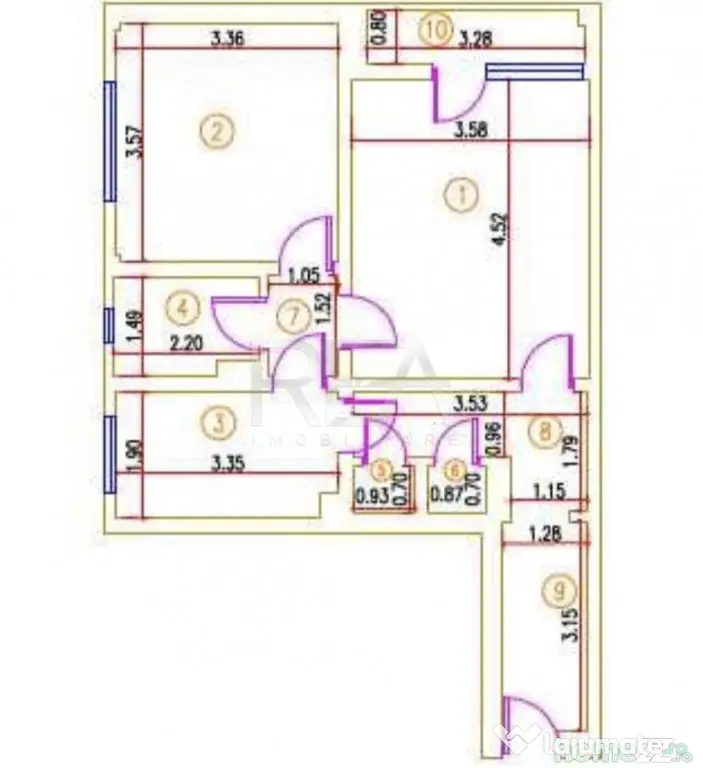 2 camere, et 3/10, 53mp -Drumul Taberei - Bucuresti (Bucuresti-Ilfov)