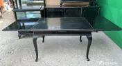 Masa Vintage Extensibil din Lemn; Masa Stil Rococo cu blat 120x80 cm