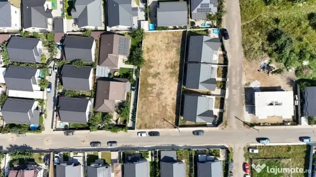 Lot teren constructii in Pantelimon. Utilitati, asfalt si ve