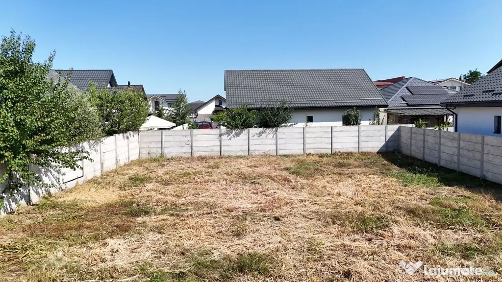 Lot teren constructii in Pantelimon. Utilitati, asfalt si ve