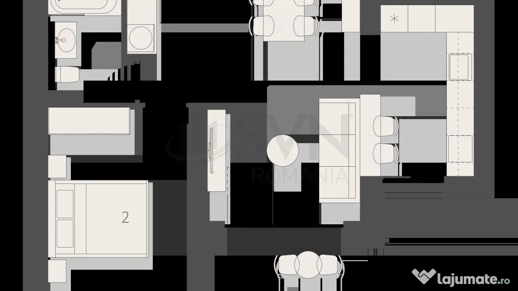 COMISION 0 l Apartament 2 camere l Promenada l Metrou l - Bucuresti (Bucuresti-Ilfov)