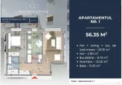 Complex Ray Residence - 2 Camere 