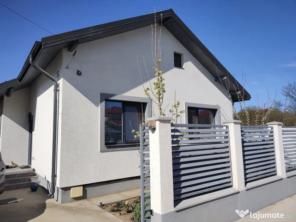 Casa single 2020, centru Tunari, mobilata, fara TVA, 0% comision